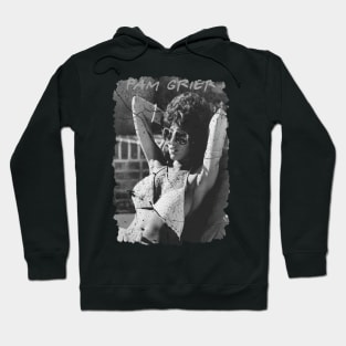 pam grier vintage Hoodie